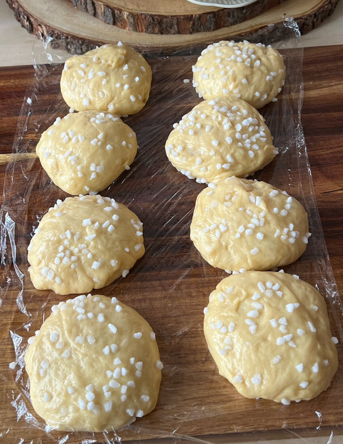 dough balls for liege waffles