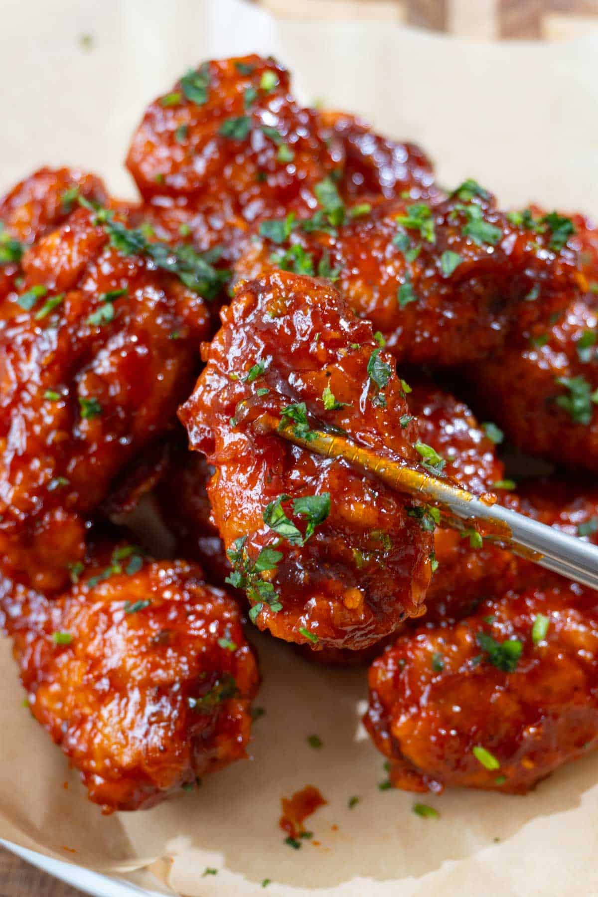 Korean Fried Chicken Wings Recipe - Nombeah